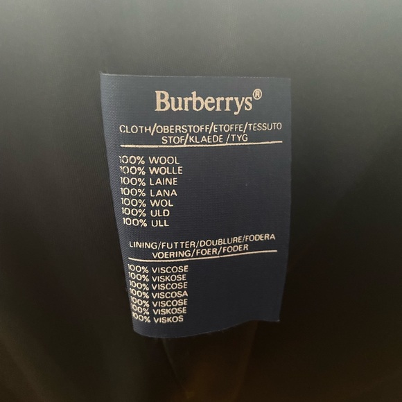 Mens Burberry Trench-coat size M Black - Picture 8 of 10